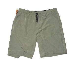 NEW WITH TAGS GERRY Green Stretch Pull On Trail Shorts Size XXL NWT‎ Mens